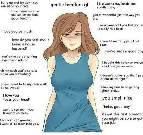 anime gentle femdom